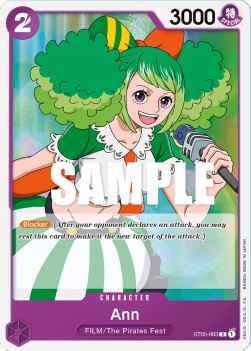 Ann (ST05-003)⁣ - Starter Deck: ONE PIECE FILM edition⁣ (Common)⁣ [003]