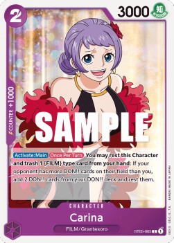 Carina (ST05-005)⁣ - Starter Deck: ONE PIECE FILM edition⁣ (Common)⁣ [005]