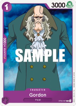 Gordon (ST05-007)⁣ - Starter Deck: ONE PIECE FILM edition⁣ (Common)⁣ [007]