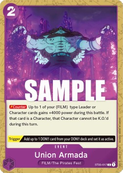 Union Armada (ST05-017)⁣ - Starter Deck: ONE PIECE FILM edition⁣ (Common)⁣ [017]