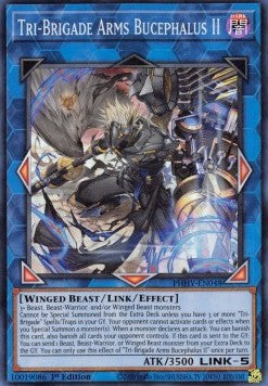 Tri-Brigade Arms "Bucephalus II" (V.1 - Super Rare)⁣ - Photon Hypernova⁣ (Super Rare)⁣ [048]
