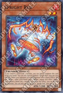 Spright Red⁣ - OTS Tournament Pack 21⁣ (Super Rare)⁣ [004]