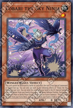 Tobari the Sky Ninja⁣ - OTS Tournament Pack 21⁣ (Super Rare)⁣ [007]