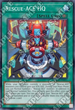 Rescue-ACE HQ⁣ - OTS Tournament Pack 21⁣ (Super Rare)⁣ [011]
