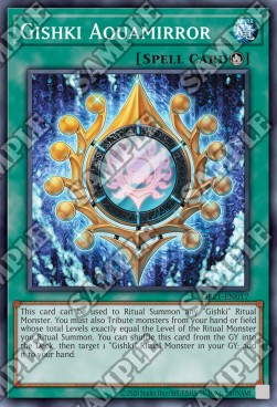 Gishki Aquamirror⁣ - OTS Tournament Pack 21⁣ (Common)⁣ [017]