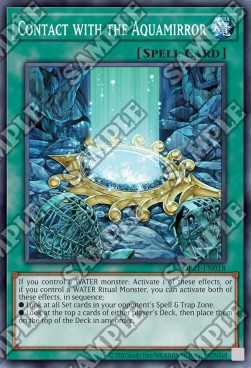 Contact with the Aquamirror⁣ - OTS Tournament Pack 21⁣ (Common)⁣ [018]