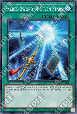 Sacred Sword of Seven Stars⁣ - OTS Tournament Pack 21⁣ (Common)⁣ [021]
