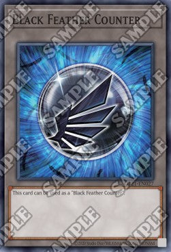 Black Feather Counter⁣ - OTS Tournament Pack 21⁣ (Token)⁣ [027]