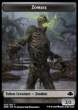 Zombie Token (B 2/2) // Griffin Token (W 2/2) - Dominaria Remastered: Extras (Token) [XDMR-T 5/1]