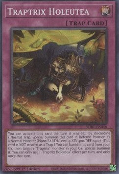 Traptrix Holeutea⁣ - Structure Deck: Beware of Traptrix⁣ (Super Rare)⁣ [046]