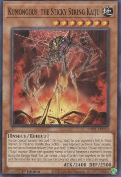Kumongous, the Sticky String Kaiju⁣ - Structure Deck: Beware of Traptrix⁣ (Common)⁣ [010]