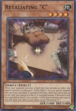 Retaliating "C"⁣ - Structure Deck: Beware of Traptrix⁣ (Common)⁣ [011]