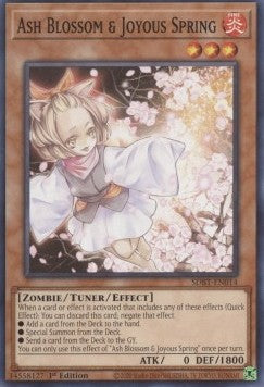 Ash Blossom & Joyous Spring⁣ - Structure Deck: Beware of Traptrix⁣ (Common)⁣ [014]