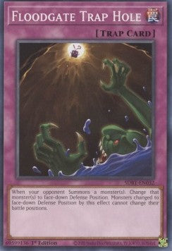 Floodgate Trap Hole⁣ - Structure Deck: Beware of Traptrix⁣ (Common)⁣ [032]