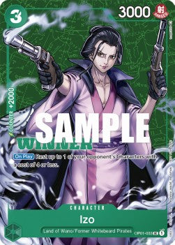 Izo (OP01-033) (V.2)⁣ - Unnumbered Promos⁣ (Uncommon)⁣ [OP01-033]