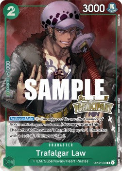 Trafalgar Law (OP02-035) (V.1)⁣ - Special Tournament Promos⁣ (Common)⁣ [035]