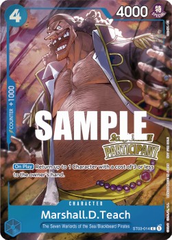 Marshall.D.Teach (ST03-014) (V.1)⁣ - Special Tournament Promos⁣ (Common)⁣ [014]