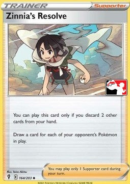 Zinnia's Resolve⁣ - Play! Pokémon Prize Pack Series One⁣ (Promo)⁣ [EVS 164]