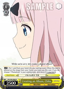 Creating an Album, Chika (V.1 - Rare)⁣ - Kaguya-sama: Love Is War? (II)⁣ (Rare)⁣ [003]