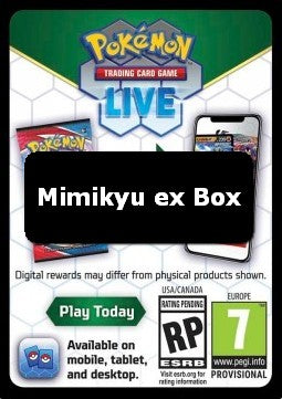 Live Code Card (Mimikyu ex Box)⁣ - Pokémon Products⁣ (Online Code Card)