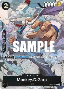 Monkey.D.Garp (OP02-115) (V.2)⁣ - Paramount War⁣ (Alternate Art)⁣ [115]