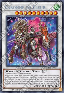 Baronne de Fleur (V.1 - Ultra Rare) - Maze of Memories (Ultra Rare) [MAZE-051]