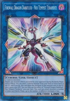 Firewall Dragon Darkfluid - Neo Tempest Terahertz (V.2 - Collectors Rare)⁣ - Maze of Memories⁣ (Collectors Rare)⁣ [028]