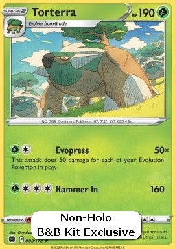 Torterra⁣ - Brilliant Stars⁣ (Holo Rare)⁣ [008]