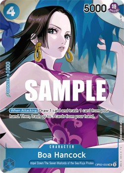 Boa Hancock (OP02-059) (V.2) - Paramount War (Alternate Art) [OP02-059]