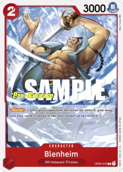Blenheim (OP02-012)⁣ - Promos: Paramount War⁣ (Common)⁣ [012]