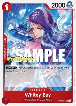Whitey Bay (OP02-014)⁣ - Promos: Paramount War⁣ (Uncommon)⁣ [014]
