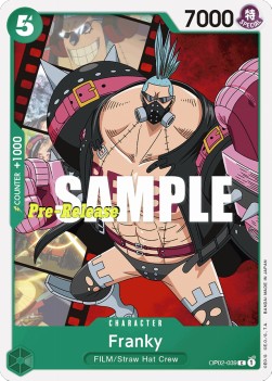 Franky (OP02-039)⁣ - Promos: Paramount War⁣ (Common)⁣ [039]