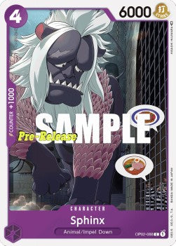 Sphinx (OP02-088)⁣ - Promos: Paramount War⁣ (Common)⁣ [088]