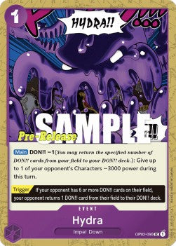 Hydra (OP02-090)⁣ - Promos: Paramount War⁣ (Uncommon)⁣ [090]