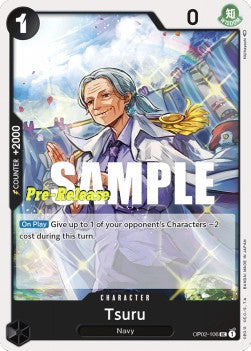Tsuru (OP02-106)⁣ - Promos: Paramount War⁣ (Uncommon)⁣ [106]