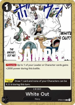 White Out (ST06-016)⁣ - Starter Deck: Absolute Justice⁣ (Common)⁣ [016]