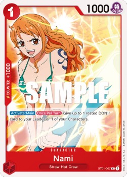 Nami (ST01-007)⁣ - Reprints⁣ (Common)⁣ [ST01-007]
