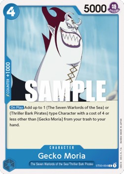 Gecko Moria (ST03-004)⁣ - Reprints⁣ (Common)⁣ [ST03-004]