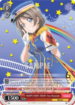 "HAPPY PARTY TRAIN" You Watanabe (V.1 - Trial Deck) - Love Live! Sunshine!! (Trial Deck) (Trial Deck) [LSS/W53-09]