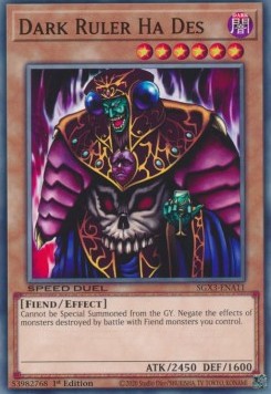 Dark Ruler Ha Des⁣ - Speed Duel GX: Duelists of Shadows⁣ (Common)⁣ [A11]