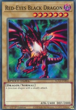 Red-Eyes Black Dragon⁣ - Speed Duel GX: Duelists of Shadows⁣ (Common)⁣ [B02]