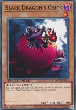 Black Dragon's Chick⁣ - Speed Duel GX: Duelists of Shadows⁣ (Common)⁣ [B05]