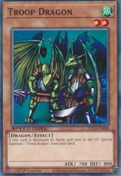 Troop Dragon⁣ - Speed Duel GX: Duelists of Shadows⁣ (Common)⁣ [B08]