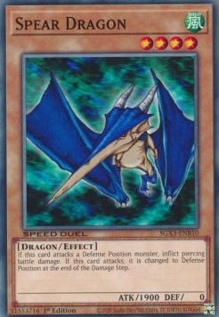 Spear Dragon⁣ - Speed Duel GX: Duelists of Shadows⁣ (Common)⁣ [B10]