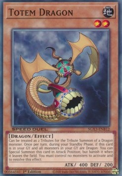 Totem Dragon⁣ - Speed Duel GX: Duelists of Shadows⁣ (Common)⁣ [B12]