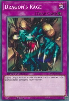 Dragon's Rage⁣ - Speed Duel GX: Duelists of Shadows⁣ (Common)⁣ [B17]