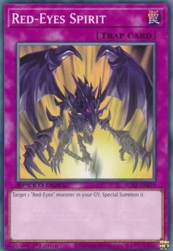 Red-Eyes Spirit⁣ - Speed Duel GX: Duelists of Shadows⁣ (Common)⁣ [B19]
