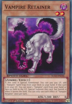 Vampire Retainer⁣ - Speed Duel GX: Duelists of Shadows⁣ (Common)⁣ [C06]