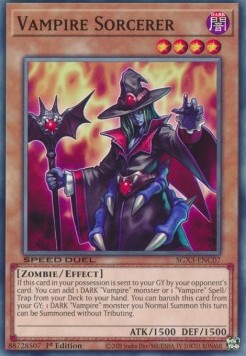 Vampire Sorcerer⁣ - Speed Duel GX: Duelists of Shadows⁣ (Common)⁣ [C07]