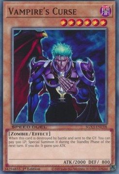 Vampire's Curse⁣ - Speed Duel GX: Duelists of Shadows⁣ (Common)⁣ [C08]